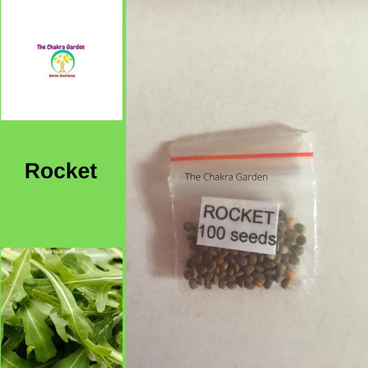 Rocket - Herbs - 100 Seeds - Heart Chakra The Chakra Garden