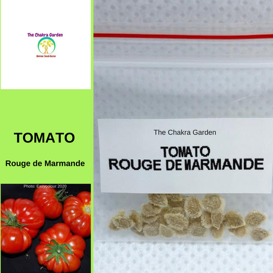 Tomato 'Rouge de Marmande'-EDIBLES-25 seeds-Base Chakra The Chakra Garden