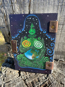 Mother Earth Journal-6x8 Coptic Bind The Chakra Garden