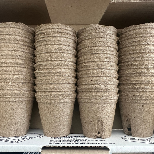 40X Organic Biodegradable Seed Starting Seedling Pots